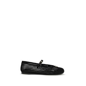 Prada Women Crochet Ballerinas